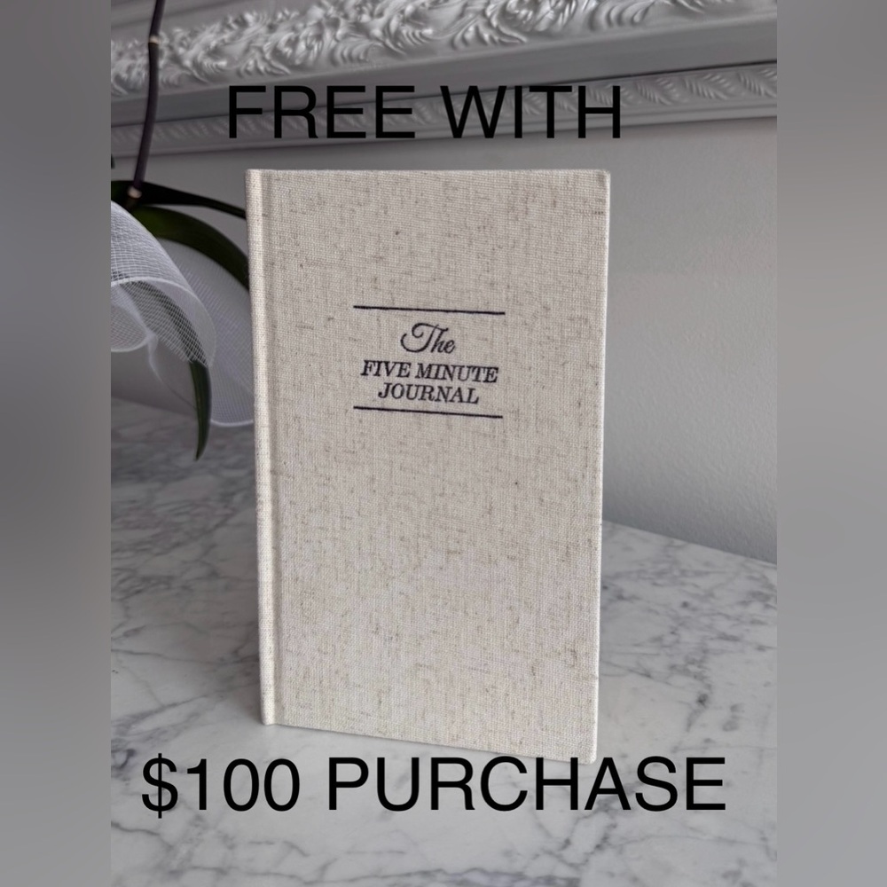 ‼️FREE GRATITUDE JOURNAL WITH A $100 PURCHASE ‼️
